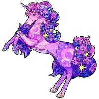 Настольная игра Eureka E2D Rainbow Wooden Unicorn 6+/ Головоломка