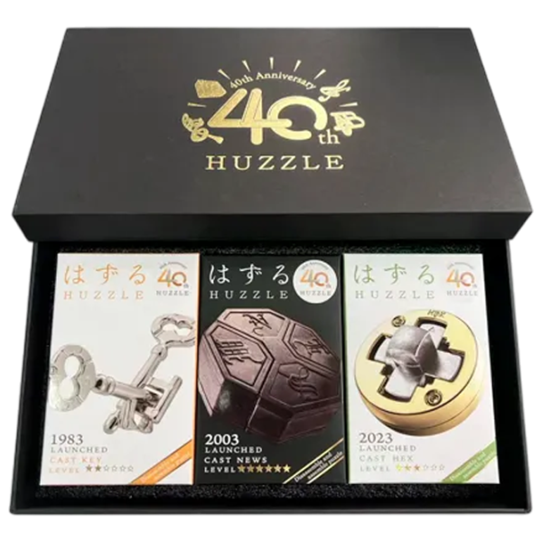 Настольная игра Eureka Huzzle 40th Anniversary Box Set 14+/ Логическая игра photo 1 Настольная игра Eureka Huzzle 40th Anniversary Box Set 14+/ Логическая игра photo 1