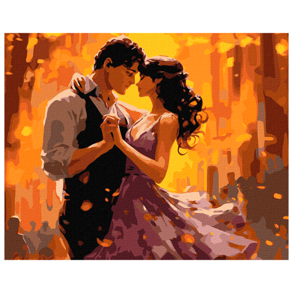 Pictură pe numere Ideyka Dansul îndrăgostiților KHO8370 50 x 40 cm / Orizontală photo 1 Pictură pe numere Ideyka Dansul îndrăgostiților KHO8370 50 x 40 cm / Orizontală photo 1