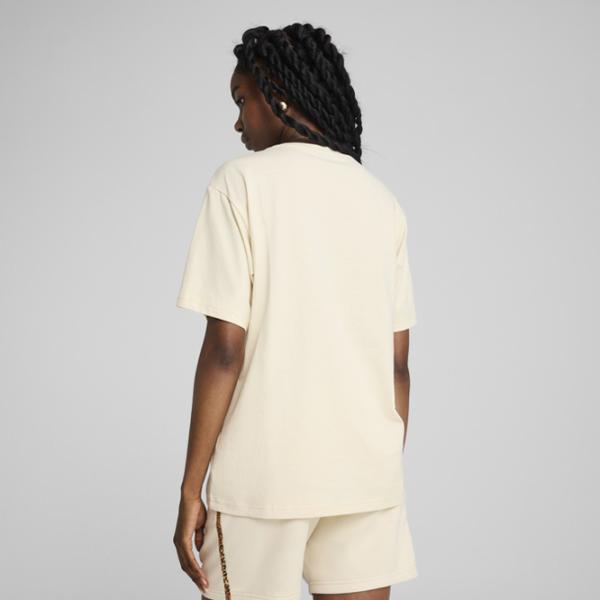 Футболка для женщин Puma Ess Graphic Animal Graphic Tee 100% хлопок / Snow photo 5 Футболка для женщин Puma Ess Graphic Animal Graphic Tee 100% хлопок / Snow photo 5