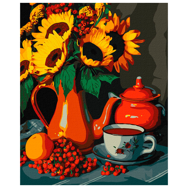 Pictură pe numere Ideyka Ceaiul vara KHO5678 50 x 40 cm / Verticală photo 1 Pictură pe numere Ideyka Ceaiul vara KHO5678 50 x 40 cm / Verticală photo 1