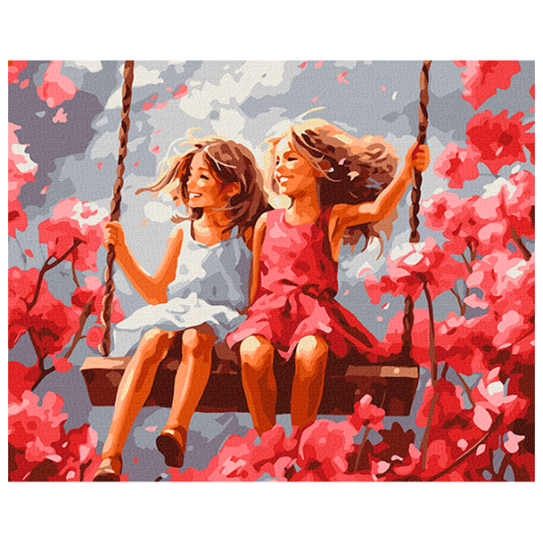 Pictură pe numere Ideyka Cele mai bune prietene KHO8364 50 x 40 cm / Orizontală photo 1 Pictură pe numere Ideyka Cele mai bune prietene KHO8364 50 x 40 cm / Orizontală photo 1