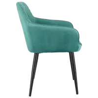 Scaun de bucătărie Jumi Napoli SD-270909 Stofă/ Green Black photo 2