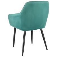 Scaun de bucătărie Jumi Napoli SD-270909 Stofă/ Green Black photo 3