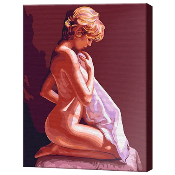 Pictură pe numere Art Gallery Blonda dezgolită G221 50 x 40 cm / Verticală photo 1 Pictură pe numere Art Gallery Blonda dezgolită G221 50 x 40 cm / Verticală photo 1