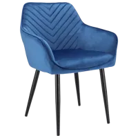 Кухонный стул Jumi Napoli SD-330306 Ткань/ Синий Черный