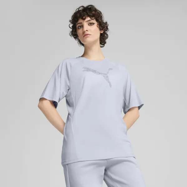 Футболка для женщин Puma Evostripe Tee 65% полиэстер , 35% вискоза / Weather photo 4 Футболка для женщин Puma Evostripe Tee 65% полиэстер , 35% вискоза / Weather photo 4