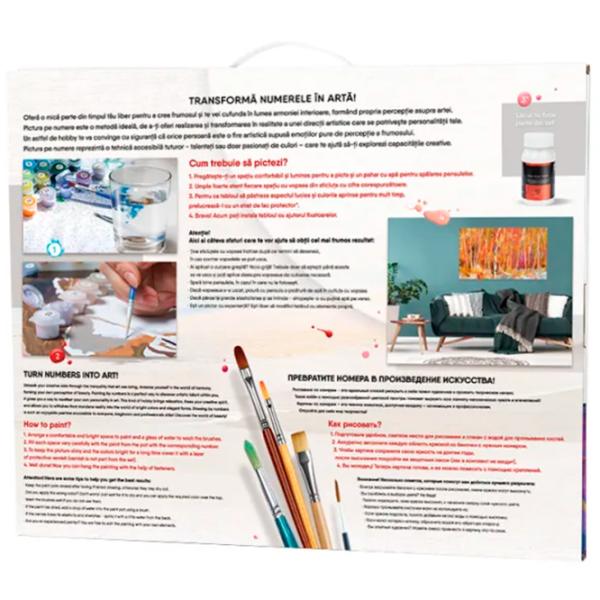 Pictură pe numere Art Gallery Masaj de la motan GX43820 50 x 40 cm / Orizontală photo 5