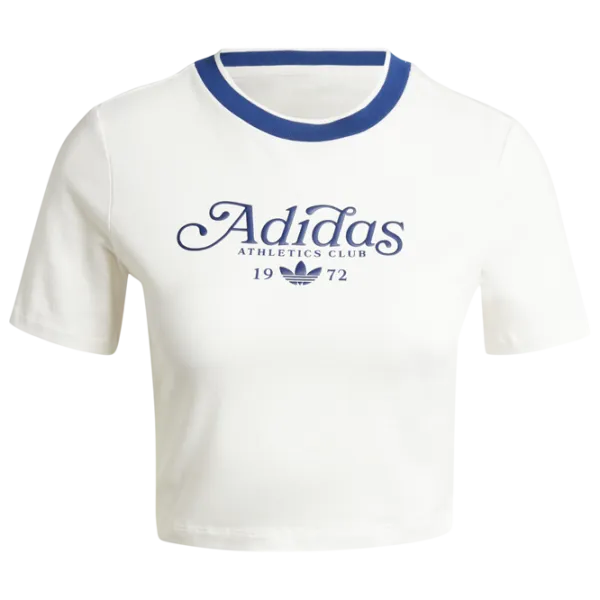 Tricou pentru femei Adidas Baby Tee Grx 93% bumbac / White photo 1 Tricou pentru femei Adidas Baby Tee Grx 93% bumbac / White photo 1