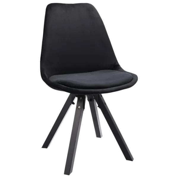 Scaun de bucătărie Jumi Saida SD-324190 Stofă/ Black  photo 1 Scaun de bucătărie Jumi Saida SD-324190 Stofă/ Black  photo 1