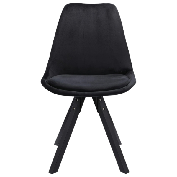 Scaun de bucătărie Jumi Saida SD-324190 Stofă/ Black  photo 2 Scaun de bucătărie Jumi Saida SD-324190 Stofă/ Black  photo 2