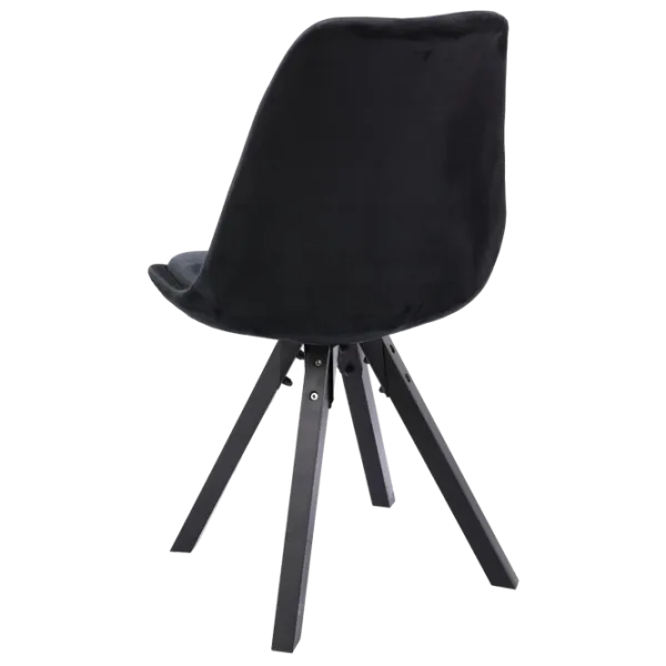 Scaun de bucătărie Jumi Saida SD-324190 Stofă/ Black  photo 4 Scaun de bucătărie Jumi Saida SD-324190 Stofă/ Black  photo 4