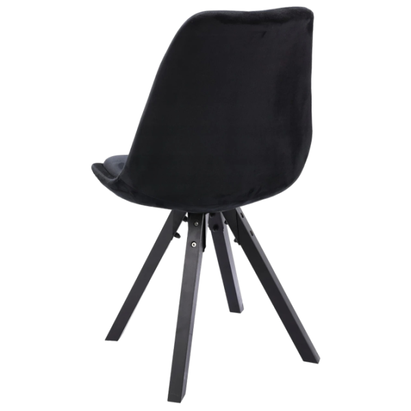 Scaun de bucătărie Jumi Saida SD-324190 Stofă/ Black  photo 4 Scaun de bucătărie Jumi Saida SD-324190 Stofă/ Black  photo 4