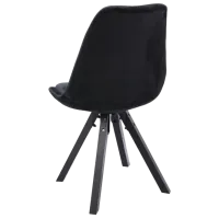 Кухонный стул Jumi Saida SD-324190 Ткань/ Черный photo 4