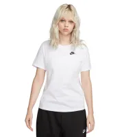 Tricou pentru femei Nike Nsw Tee Club 100% bumbac / White