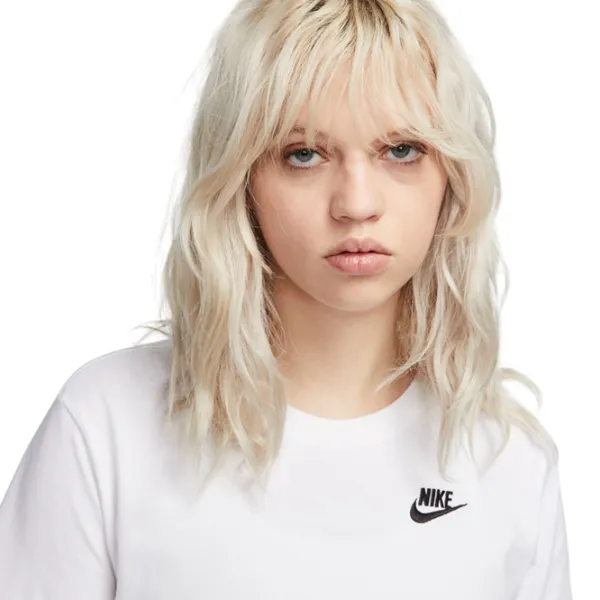 Tricou pentru femei Nike Nsw Tee Club 100% bumbac / White photo 3 Tricou pentru femei Nike Nsw Tee Club 100% bumbac / White photo 3