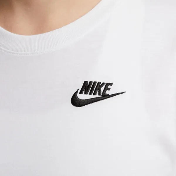 Tricou pentru femei Nike Nsw Tee Club 100% bumbac / White photo 5 Tricou pentru femei Nike Nsw Tee Club 100% bumbac / White photo 5
