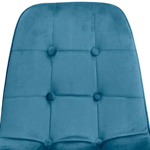 Кухонный стул DecoPrim Hans Ткань/ Синий Черный photo 6 Кухонный стул DecoPrim Hans Ткань/ Синий Черный photo 6