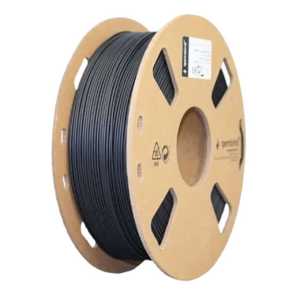 Filament Gembird 3DP-PLA-01-MTBK Black photo 1