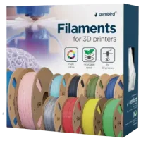 Филамент Gembird 3DP-PLA-01-MTBK Черный photo 3