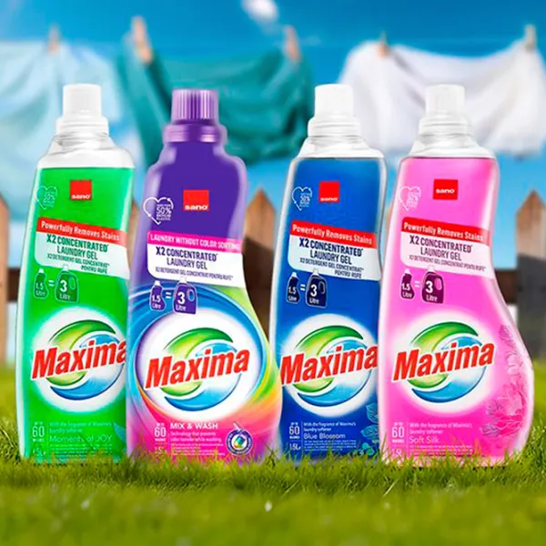 Balsam de rufe Sano Maxima Soft Silk 1.5l Număr spălări: 60 photo 3