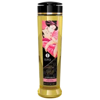 Ulei pentru masaj Shunga Aphrodisia 0.24l/ Petale de trandafir/ Yellow photo 2