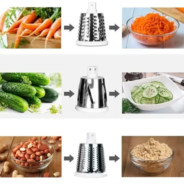 Тёрка 4Life Vegetable Cutter Многофункциональная / Нержавеющая сталь photo 6