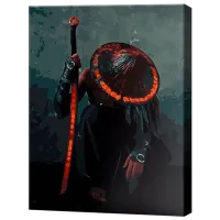 Картина по номерам Art Gallery SAMURAI GX34358 50 x 40 см / Вертикальная