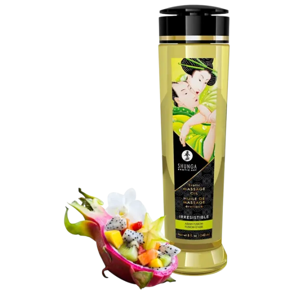 Масло для массажа Shunga Irresisti 0.24л/ Маракуйя/ Желтый photo 1 Масло для массажа Shunga Irresisti 0.24л/ Маракуйя/ Желтый photo 1