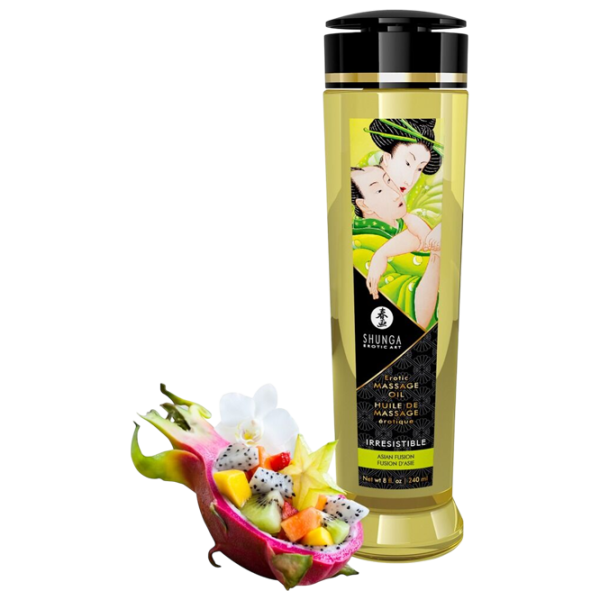 Масло для массажа Shunga Irresisti 0.24л/ Маракуйя/ Желтый photo 1 Масло для массажа Shunga Irresisti 0.24л/ Маракуйя/ Желтый photo 1