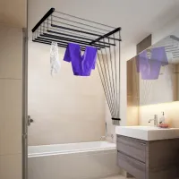 Сушилка для белья Sepio 5901583509247 Потолочная/ Сталь photo 9