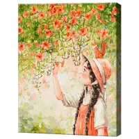 Картина по номерам Art Gallery Маленький садовод GX39642 50 x 40 см / Вертикальная