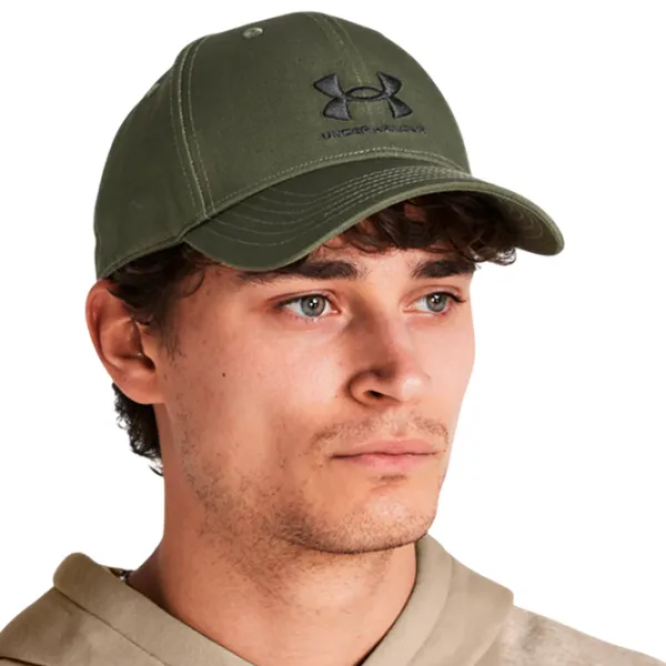 Кепка для мужчин Under Armour 1381645-390 Dark Olive Green / 65% полиэстер photo 2 Кепка для мужчин Under Armour 1381645-390 Dark Olive Green / 65% полиэстер photo 2