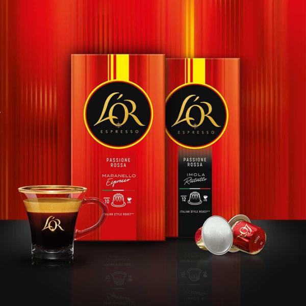 Кофе L'OR Passione Rossa Imola Ristretto Капсулы / Espresso / 10 капсул photo 7