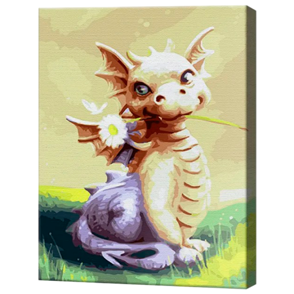 Pictură pe numere Art Gallery Micul dragon GX24316 50 x 40 cm / Verticală photo 1 Pictură pe numere Art Gallery Micul dragon GX24316 50 x 40 cm / Verticală photo 1