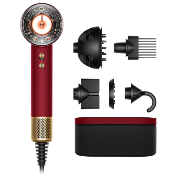 Uscător de păr Dyson HD16 1600 W / Red photo 5