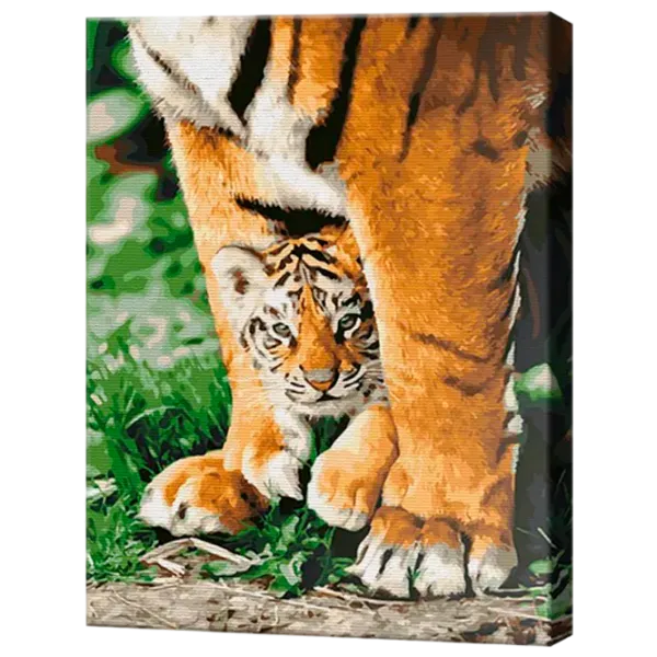 Pictură pe numere Art Gallery Sub protecția mamei GX29947 50 x 40 cm / Verticală photo 1