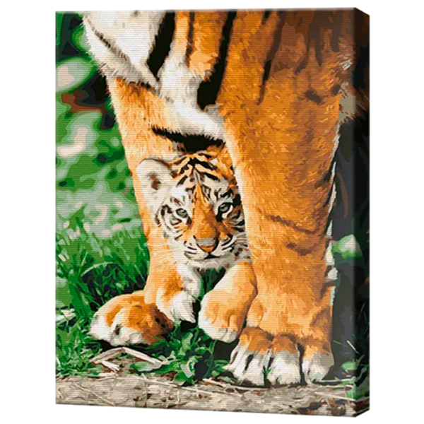 Pictură pe numere Art Gallery Sub protecția mamei GX29947 50 x 40 cm / Verticală photo 1