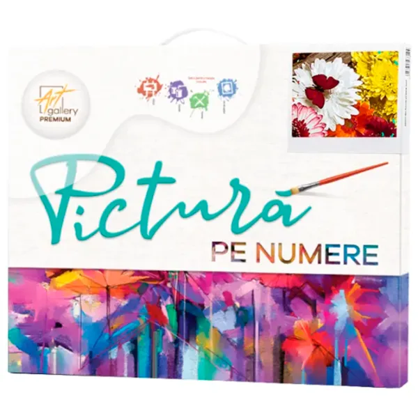 Картина по номерам Art Gallery Алая бабочка на цветах GX32864 50 x 40 см / Вертикальная photo 3