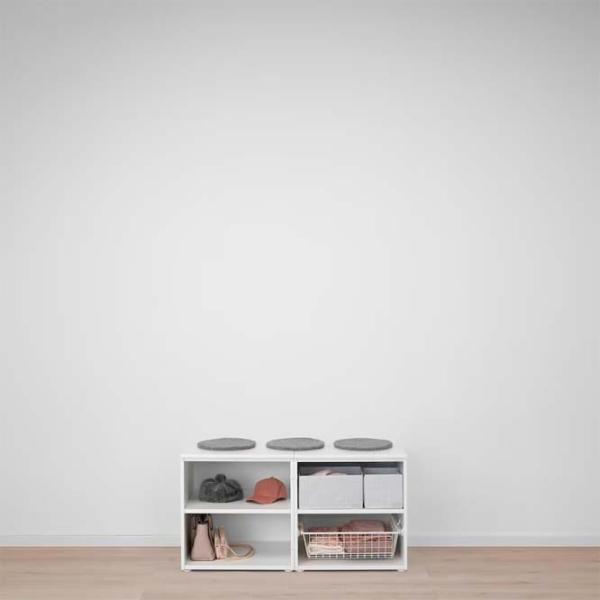 Тумба для прихожей Ikea Platsa Белый / МДФ photo 2