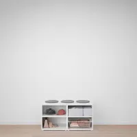 Tumbă pentru antreu Ikea Platsa White / MDF photo 2