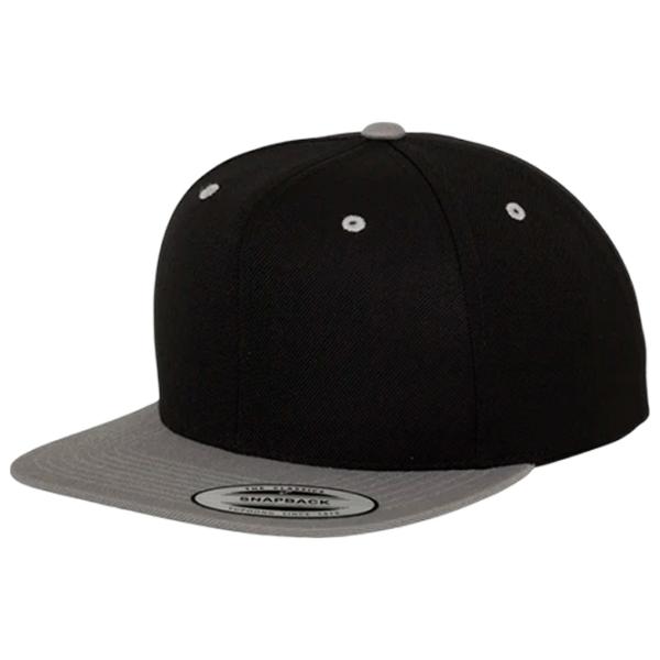 Кепка для мужчин Urban Classics Snapback 2-Tone Черный / 20% шерсть photo 1
