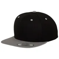 Кепка для мужчин Urban Classics Snapback 2-Tone Черный / 20% шерсть