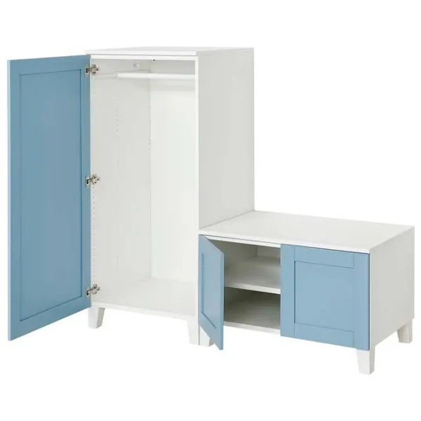 Тумба для прихожей Ikea Platsa/Sannidal Белый / МДФ photo 1