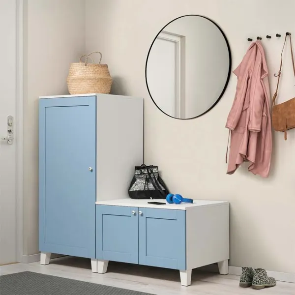 Тумба для прихожей Ikea Platsa/Sannidal Белый / МДФ photo 3