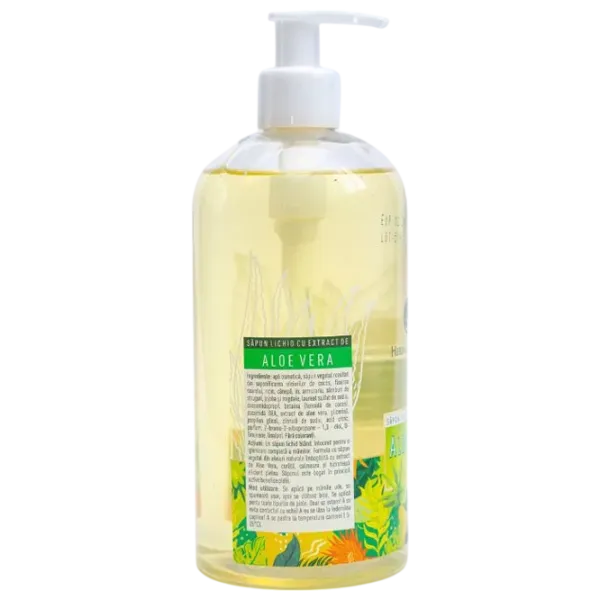 Săpun lichid Herbal Therapy Aloe Vera 0.5l photo 3 Săpun lichid Herbal Therapy Aloe Vera 0.5l photo 3