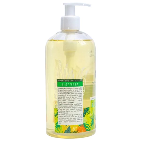 Săpun lichid Herbal Therapy Aloe Vera 0.5l photo 3 Săpun lichid Herbal Therapy Aloe Vera 0.5l photo 3