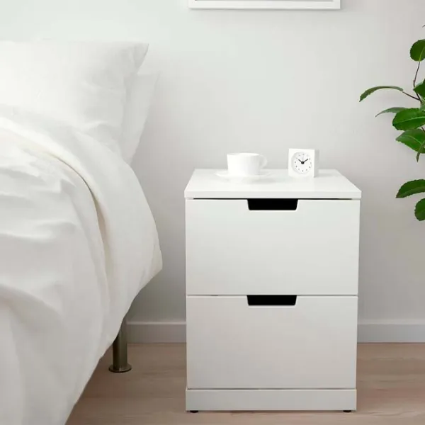 Тумба для прихожей Ikea Nordli Белый / МДФ photo 2
