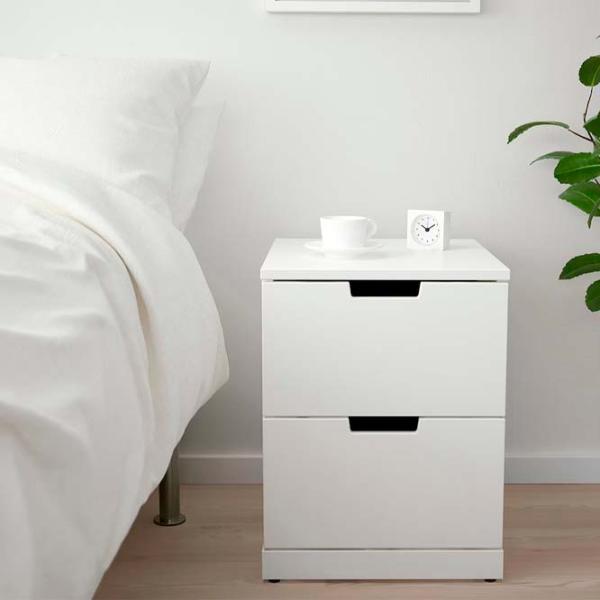 Тумба для прихожей Ikea Nordli Белый / МДФ photo 2