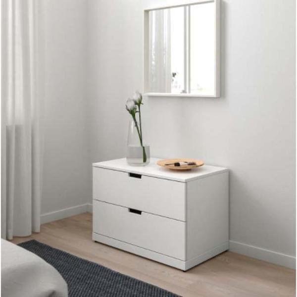 Тумба для прихожей Ikea Nordli Белый / МДФ photo 3